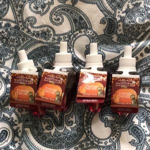 Four Pumpkin Fireside Wallflowers